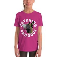 Load image into Gallery viewer, Girl&#39;s Catch Bad Guys Not RONA Short Sleeve T-Shirt
