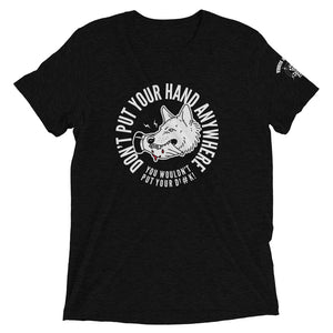 Women's DON'T put your hand  t-shirt