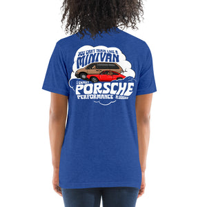 Women's Train Like a Minivan t-shirt