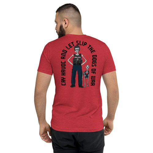 Police K9 Men's Dogs Of War t-shirt