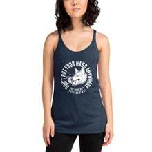 Load image into Gallery viewer, Women&#39;s DON&#39;T put your hand Racerback Tank