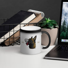 Load image into Gallery viewer, Catching Bad Guys Not RONA Matte Black Magic Mug