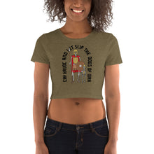Load image into Gallery viewer, Women&#39;s Spartan Dogs of War Crop Tee