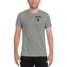 Load image into Gallery viewer, Men&#39;s &quot;DON&#39;T put your hand&quot; black logo on back t-shirt