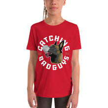 Load image into Gallery viewer, Girl&#39;s Catch Bad Guys Not RONA Short Sleeve T-Shirt