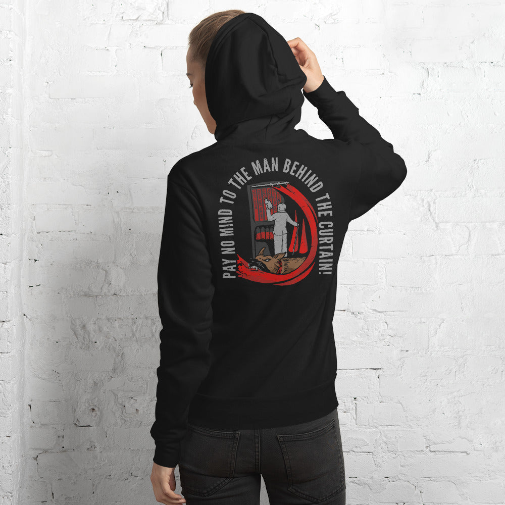 Women's Man Behind The Curtain hoodie