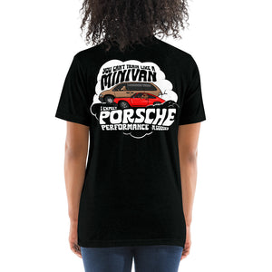 Women's Train Like a Minivan t-shirt