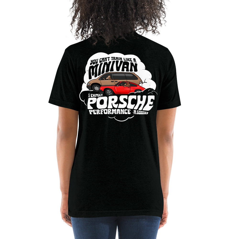 Women's Train Like a Minivan t-shirt