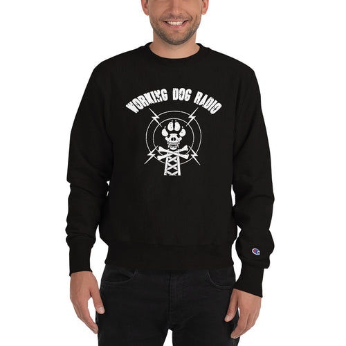 Men's WDR white logo Champion Sweatshirt