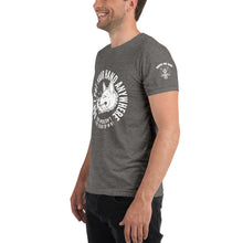 Load image into Gallery viewer, Men&#39;s &quot;DON&#39;T put your hand&quot; white logo t-shirt