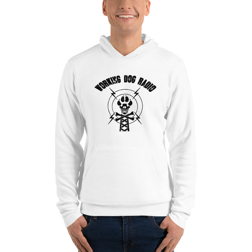 Men's WDR Black logo hoodie