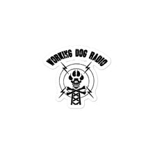Load image into Gallery viewer, Working Dog Radio Bubble-free stickers