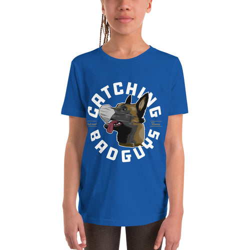 Girl's Catch Bad Guys Not RONA Short Sleeve T-Shirt