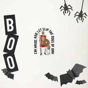 Spartan Dogs of War Bubble-free stickers