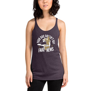 FAKE NEWS Women's Racerback Tank