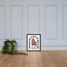 Load image into Gallery viewer, Framed Spartan Dogs of War poster
