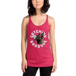 Women's Catching Bad Guys Not RONA Racerback Tank