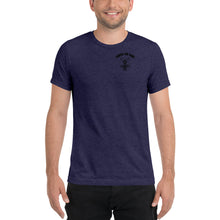 Load image into Gallery viewer, Men&#39;s &quot;DON&#39;T put your hand&quot; black logo on back t-shirt