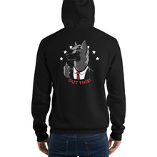 Load image into Gallery viewer, Men&#39;s OUT THIS hoodie