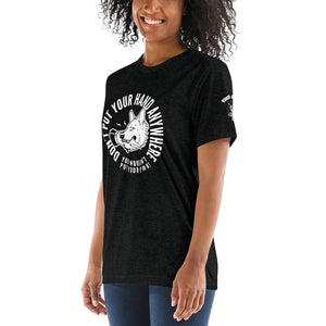 Women's DON'T put your hand  t-shirt