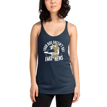 Load image into Gallery viewer, FAKE NEWS Women&#39;s Racerback Tank