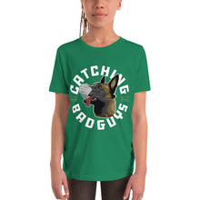Load image into Gallery viewer, Girl&#39;s Catch Bad Guys Not RONA Short Sleeve T-Shirt