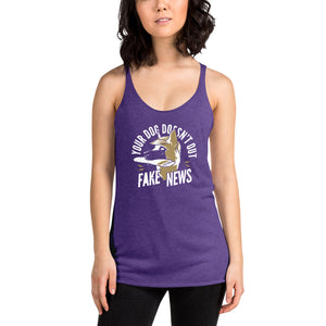 FAKE NEWS Women's Racerback Tank