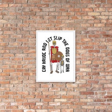 Load image into Gallery viewer, Framed Spartan Dogs of War poster
