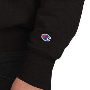 Men's WDR white logo Champion Sweatshirt