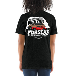 Women's Train Like a Minivan t-shirt