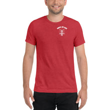 Load image into Gallery viewer, Men&#39;s &quot;DON&#39;T put your hand&quot; white logo on back t-shirt