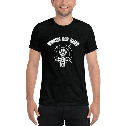 Men's WDR white logo t-shirt