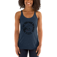 Load image into Gallery viewer, Women&#39;s DON&#39;T Put your hand Racerback Tank