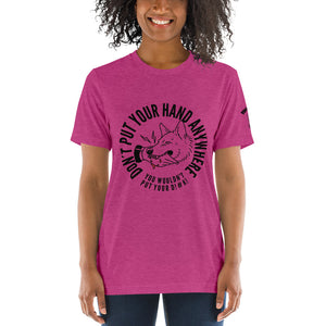 Women's DON'T put your hand t-shirt