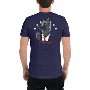 Men's OUT THIS (back) t-shirt