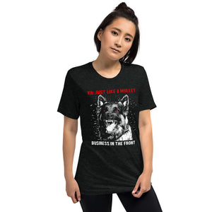 Women's K9 like a Mullet t-shirt
