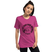 Load image into Gallery viewer, Women&#39;s DON&#39;T put your hand t-shirt
