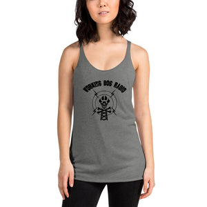 WDR BLACK Women's Racerback Tank