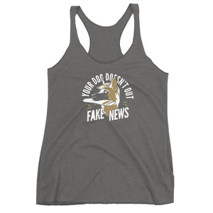 FAKE NEWS Women's Racerback Tank