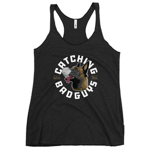 Women's Catching Bad Guys Not RONA Racerback Tank