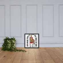 Load image into Gallery viewer, Framed Spartan Dogs of War poster
