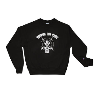 Men's WDR white logo Champion Sweatshirt