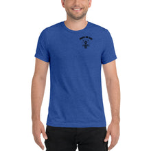Load image into Gallery viewer, Men&#39;s &quot;DON&#39;T put your hand&quot; black logo on back t-shirt