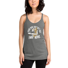 Load image into Gallery viewer, FAKE NEWS Women&#39;s Racerback Tank