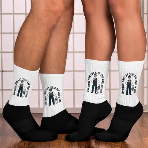 Police K9 Dogs of War unisex Socks
