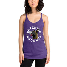 Load image into Gallery viewer, Women&#39;s Catching Bad Guys Not RONA Racerback Tank