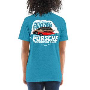 Women's Train Like a Minivan t-shirt