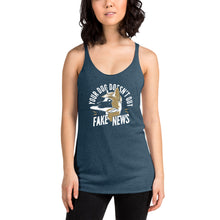 Load image into Gallery viewer, FAKE NEWS Women&#39;s Racerback Tank