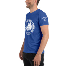 Load image into Gallery viewer, Men&#39;s &quot;DON&#39;T put your hand&quot; white logo t-shirt