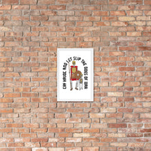 Load image into Gallery viewer, Framed Spartan Dogs of War poster